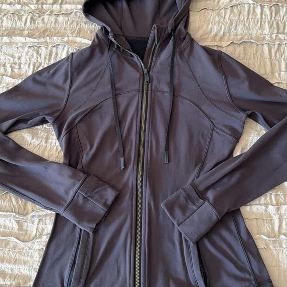 Blue Hooded Lululemon Define Jacket